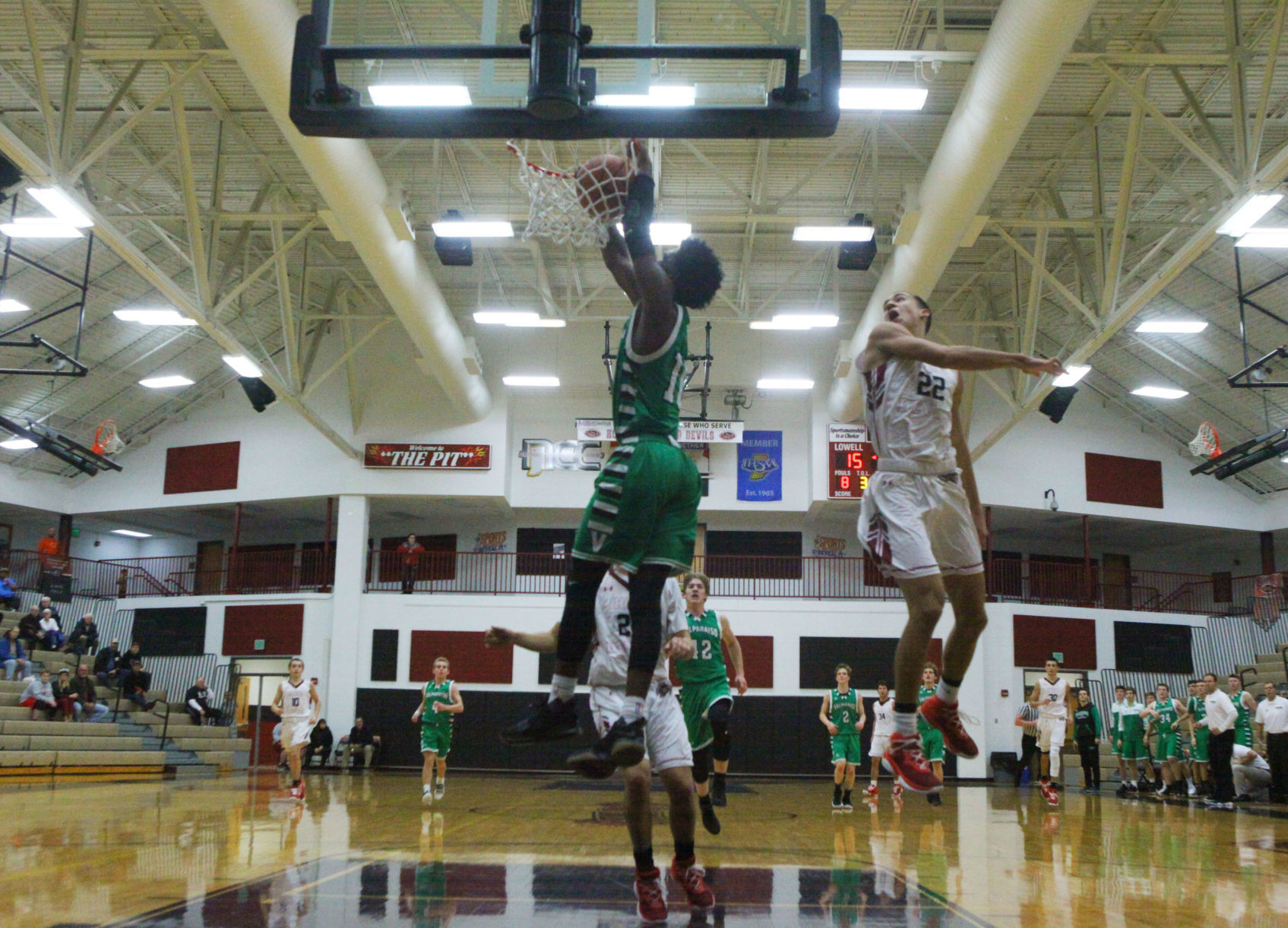 Valparaiso at Lowell boys basketball